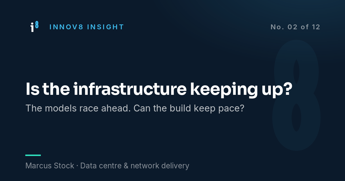 Innov8 Insight. Is the infrastructure keeping up?.